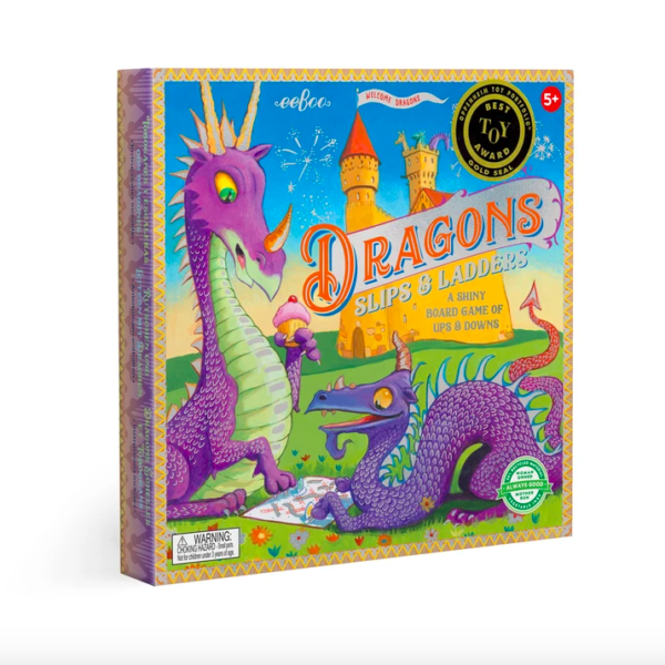 Dragons Slips and Ladders game